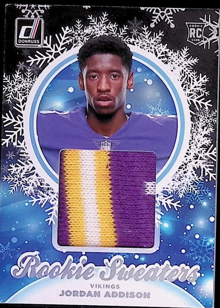 Jordan Addison 2023 panini Donruss