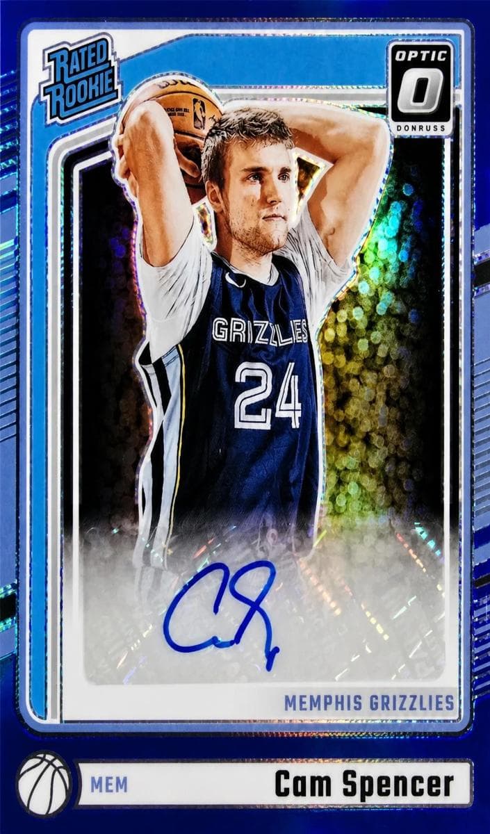 Cam Spencer 2024 panini Donruss Optic