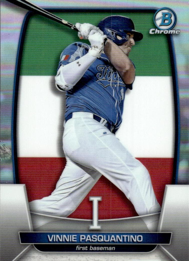 Vinnie Pasquantino 2023 bowman Bowman Chrome