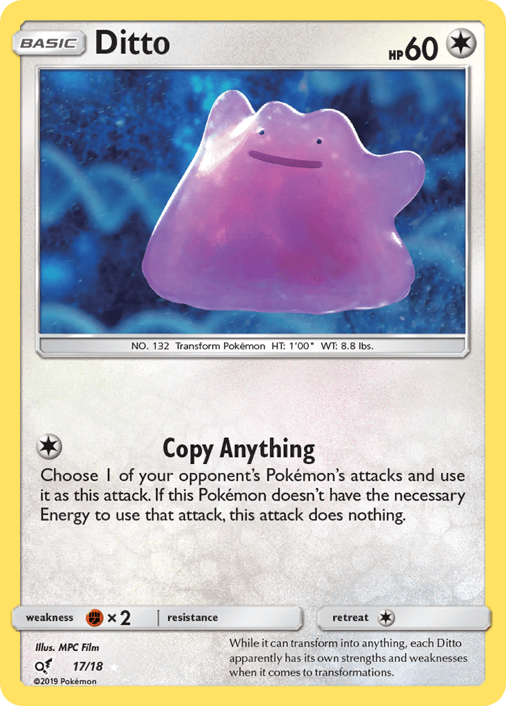 Ditto 2019 Pokemon