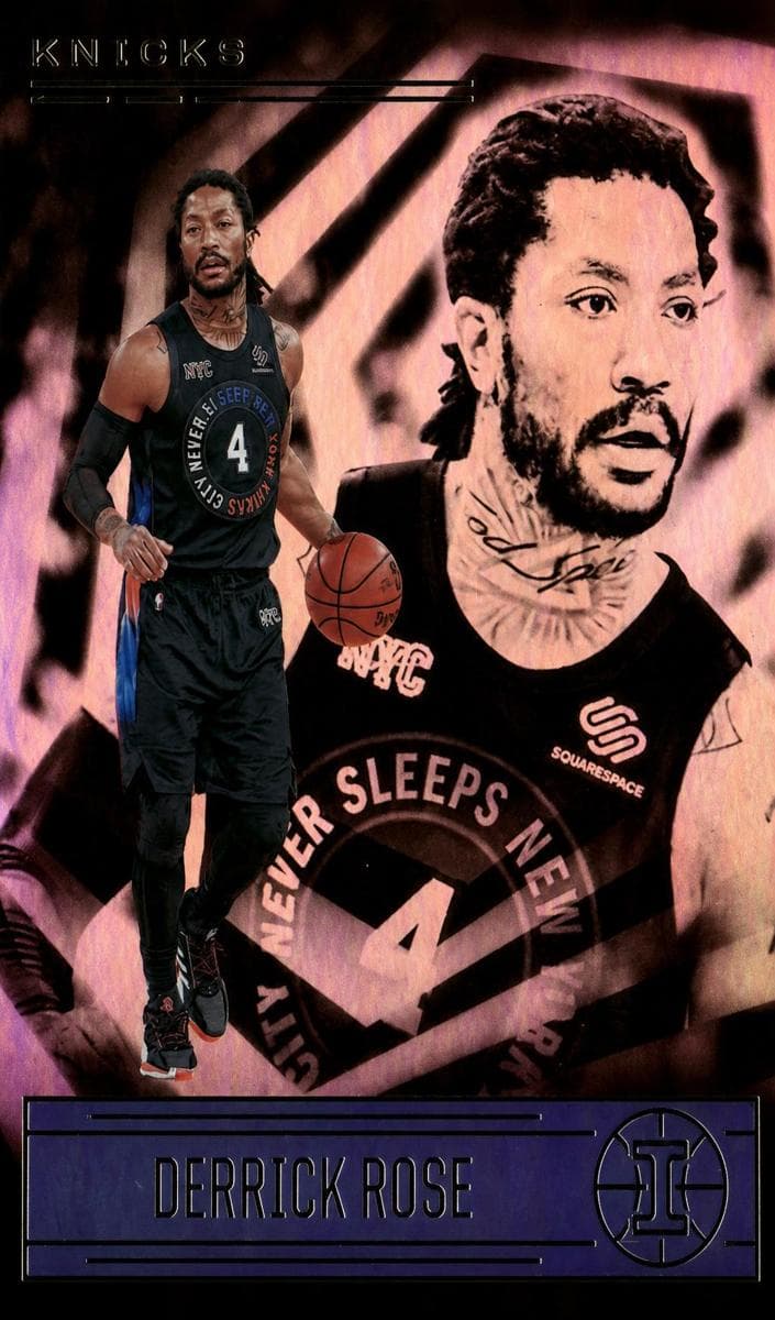 Derrick Rose 2020 panini Panini Illusions