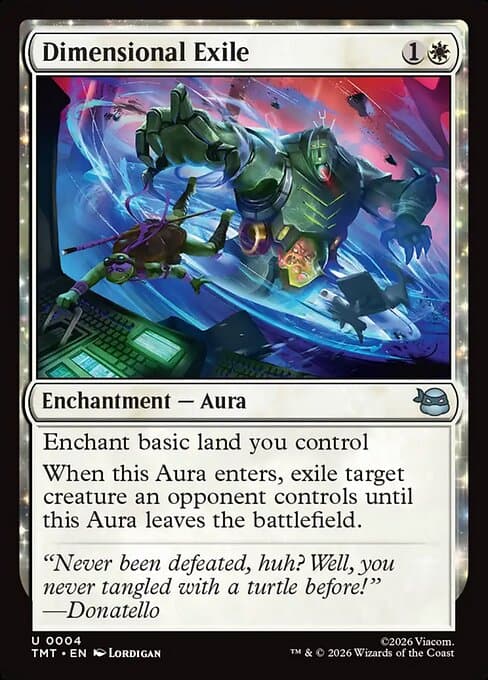 Dimensional Exile 2026 Magic: The Gathering Teenage Mutant Ninja Turtles