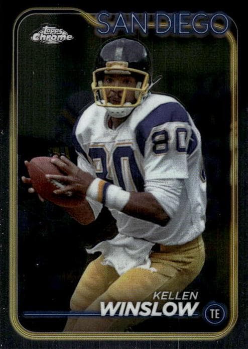 Kellen Winslow 2024 topps Topps Chrome