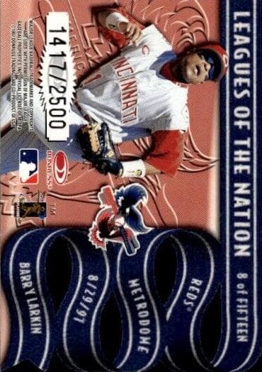 Paul Molitor / Barry Larkin 1997 leaf