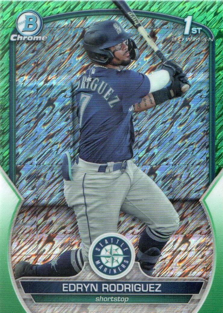 Edryn Rodriguez 2023 bowman Bowman Chrome