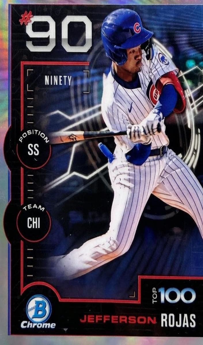 Jefferson Rojas trading card