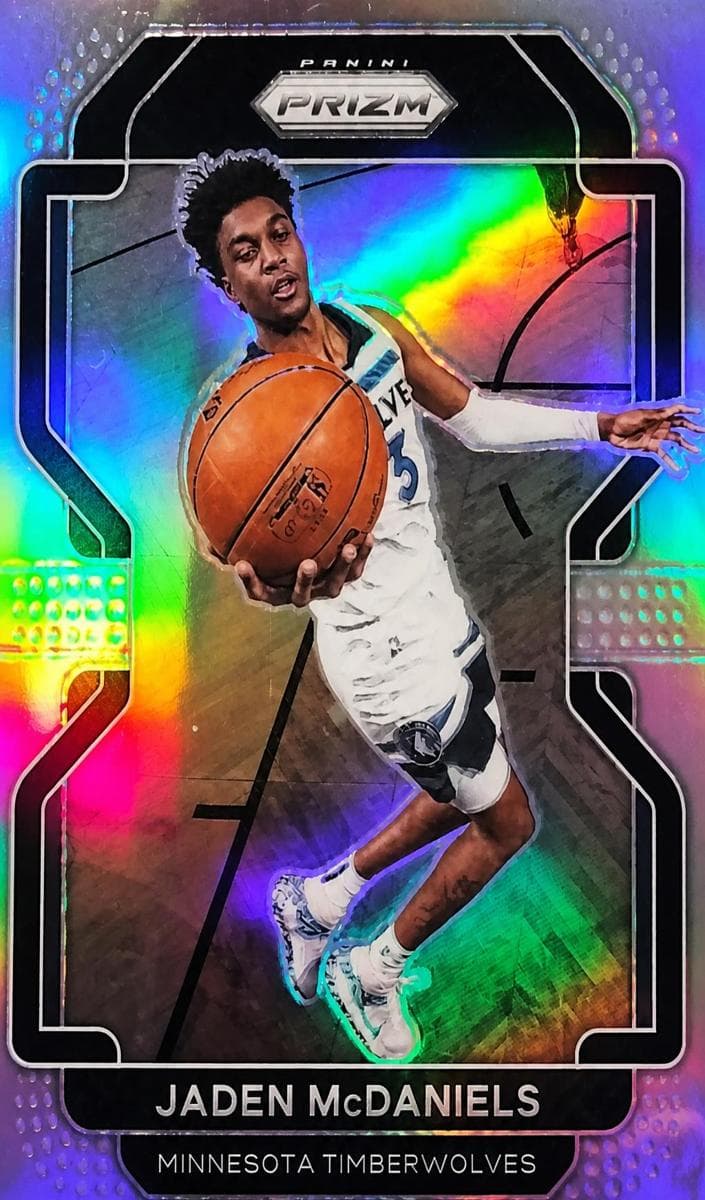 Jaden McDaniels 2021 panini Panini Prizm