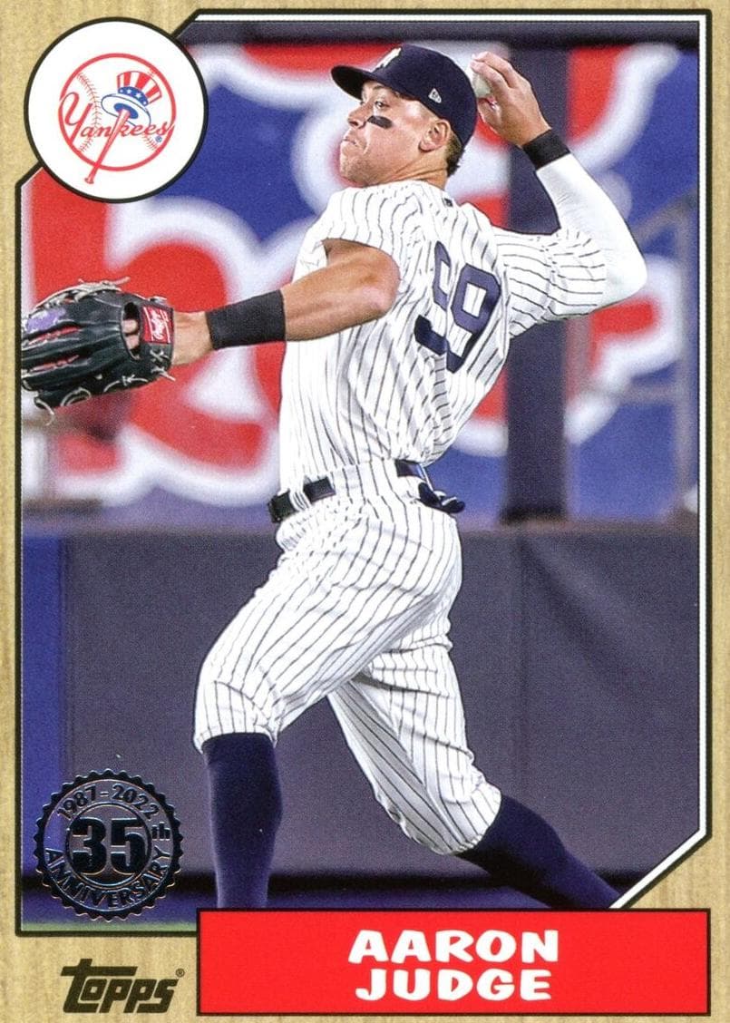 Aaron Judge 2022 topps Topps Update
