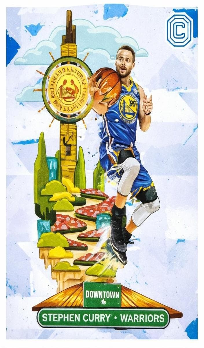 Stephen Curry 2017 panini