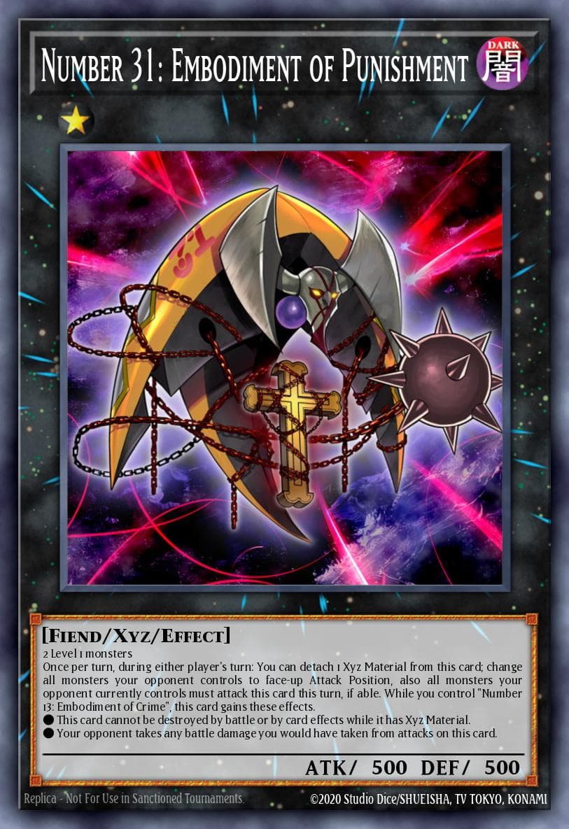 Number 31: Embodiment of Punishment #PGLD-EN024