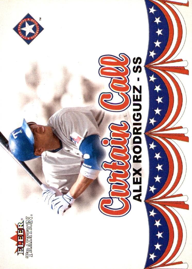 Alex Rodriguez 2002 fleer Fleer Tradition Update
