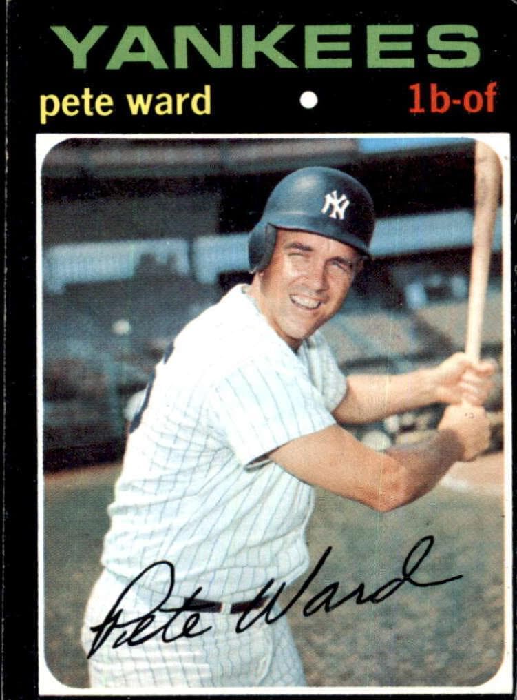 Pete Ward 1971 topps Topps