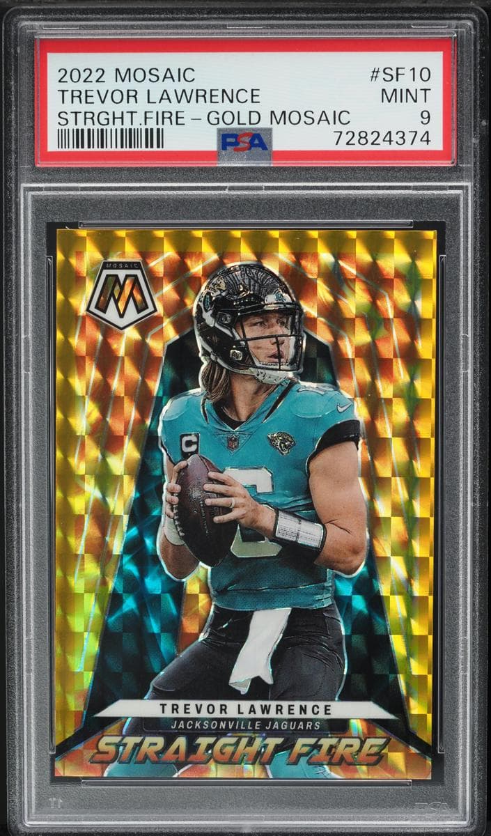 Trevor Lawrence 2022 panini Panini Mosaic