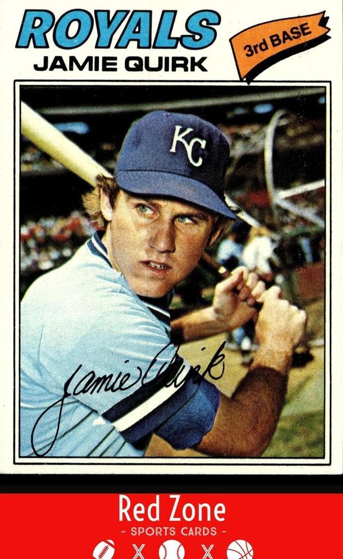 Jamie Quirk 1977 topps Topps
