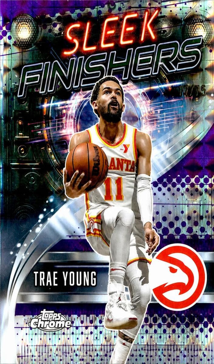 Trae Young 2025 topps Topps Chrome