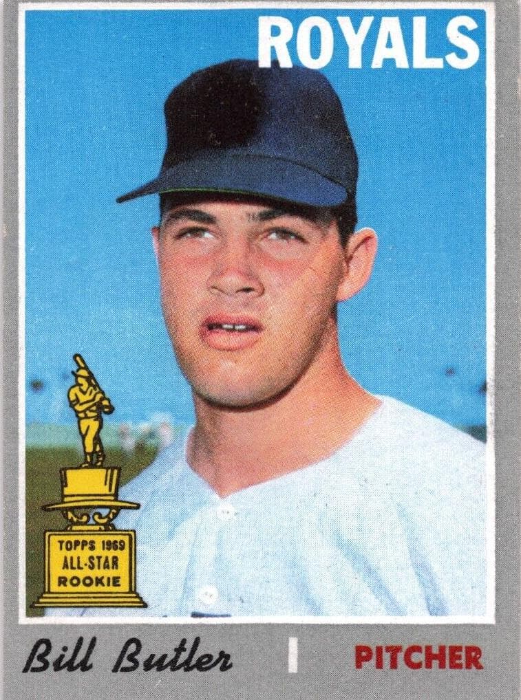 Bill Butler 1970 topps Topps
