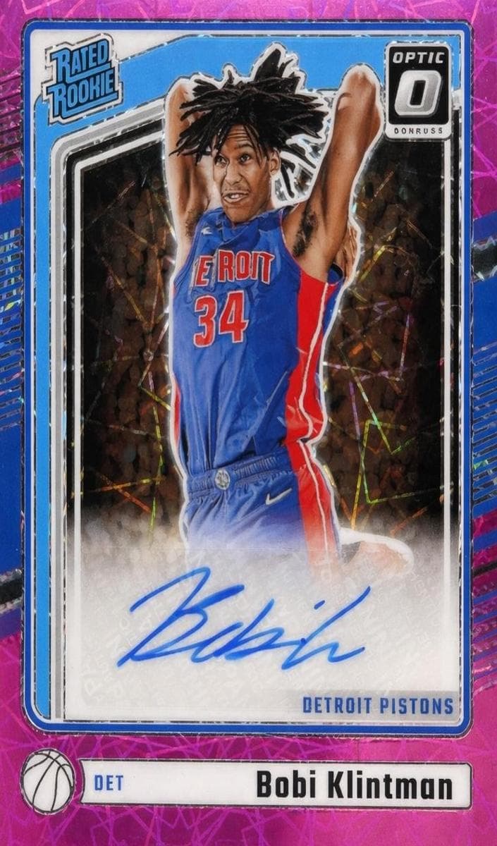 Bobi Klintman 2024 panini Donruss Optic