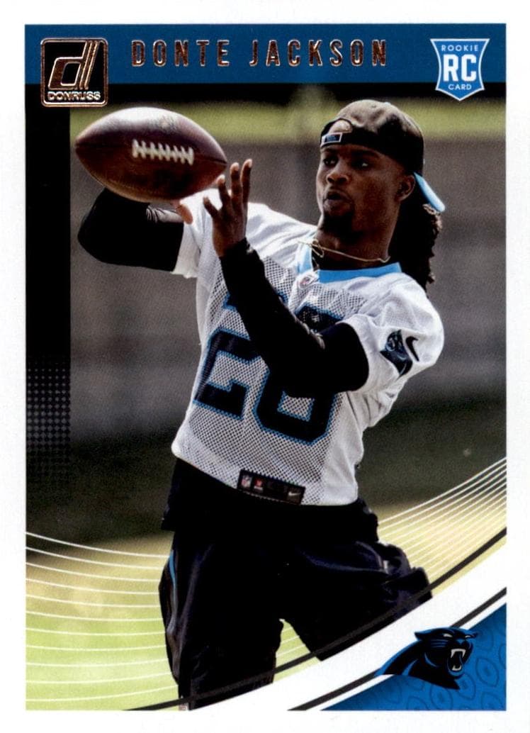 Donte Jackson 2018 panini Donruss