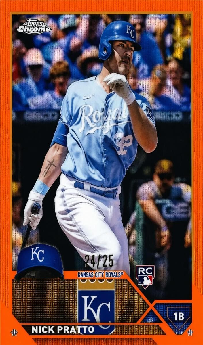 Nick Pratto 2023 topps Topps Chrome