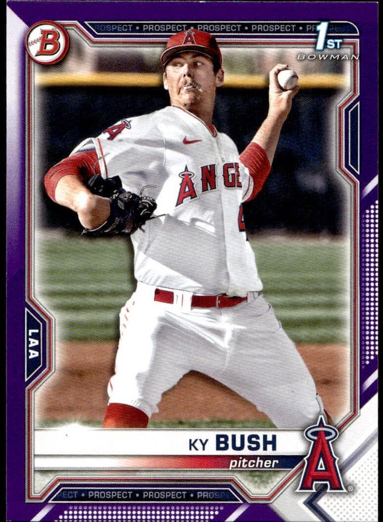 Ky Bush 2021 bowman Bowman Draft