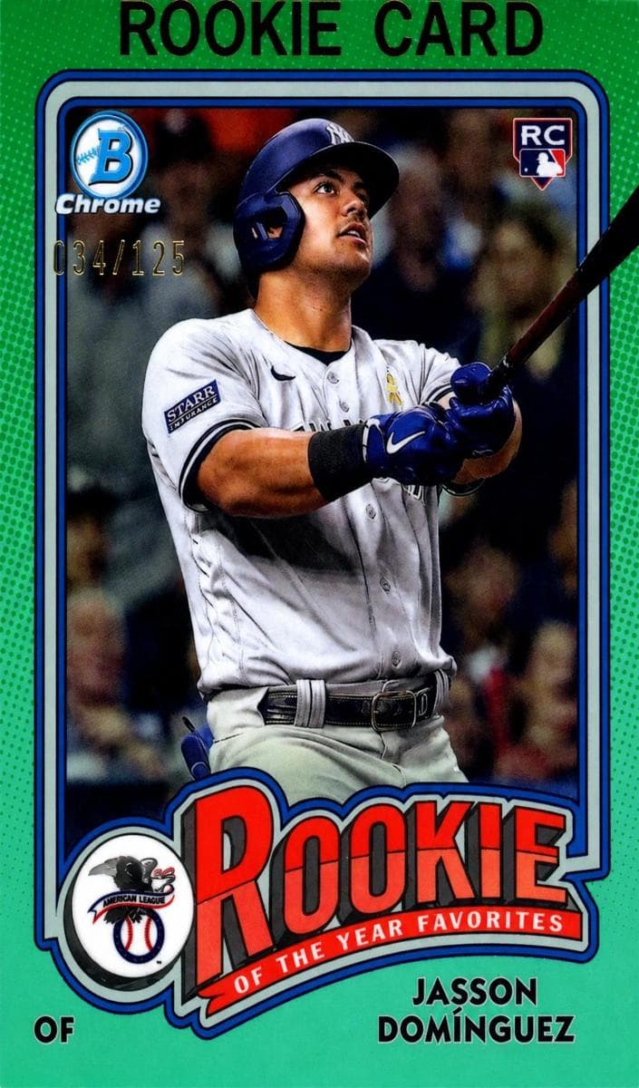 Jasson Dominguez 2024 bowman Bowman Chrome