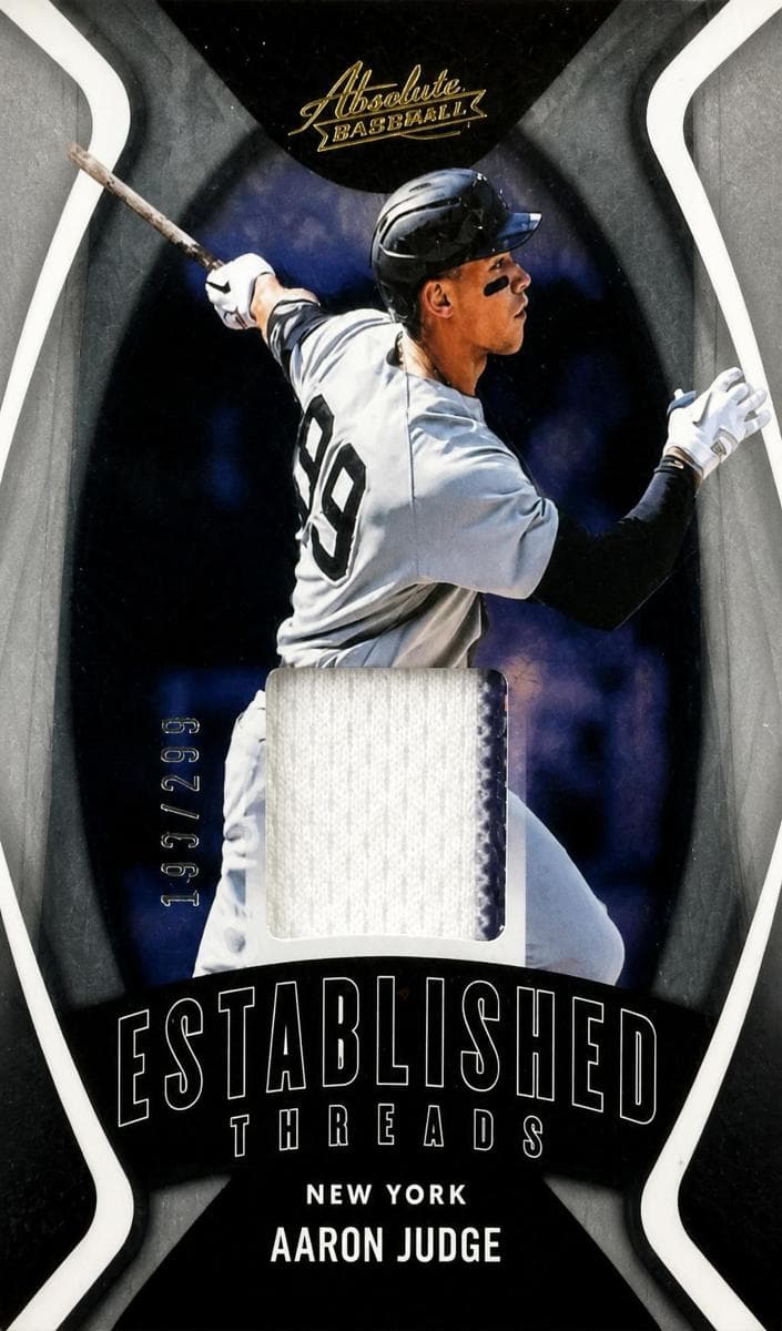 Aaron Judge 2022 panini Panini Absolute