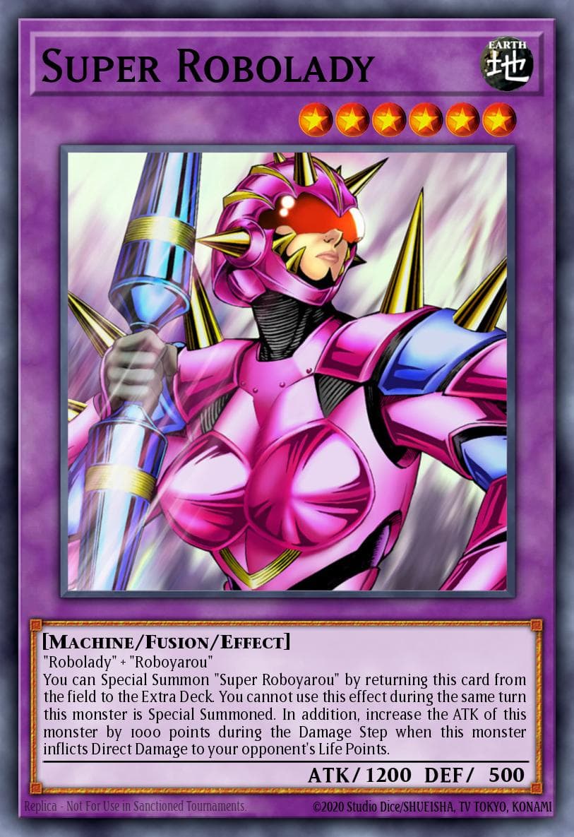 Super Robolady 2001 Yu-Gi-Oh! Japanese Mythological Age