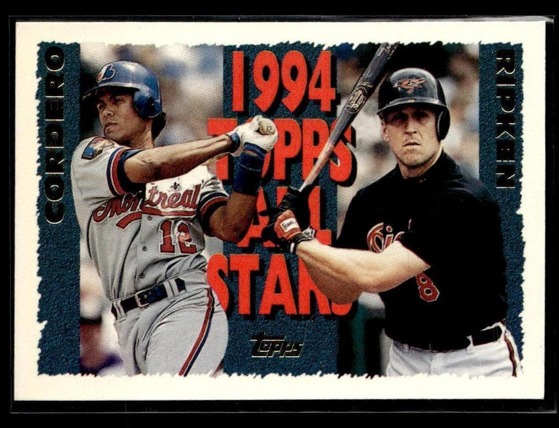 Cal Ripken Jr. / Wil Cordero 1995 topps
