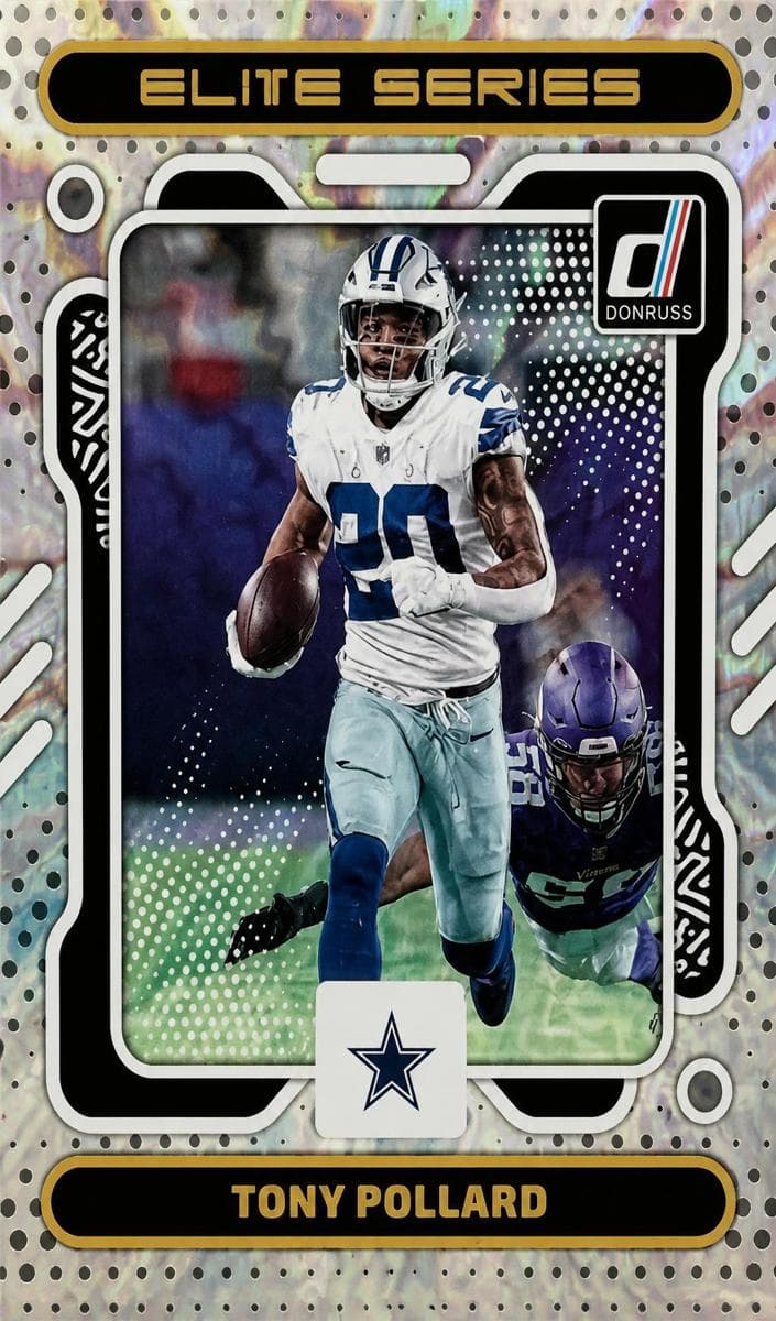 Tony Pollard 2023 panini Panini Donruss