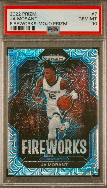 Ja Morant 2022 panini Panini Prizm