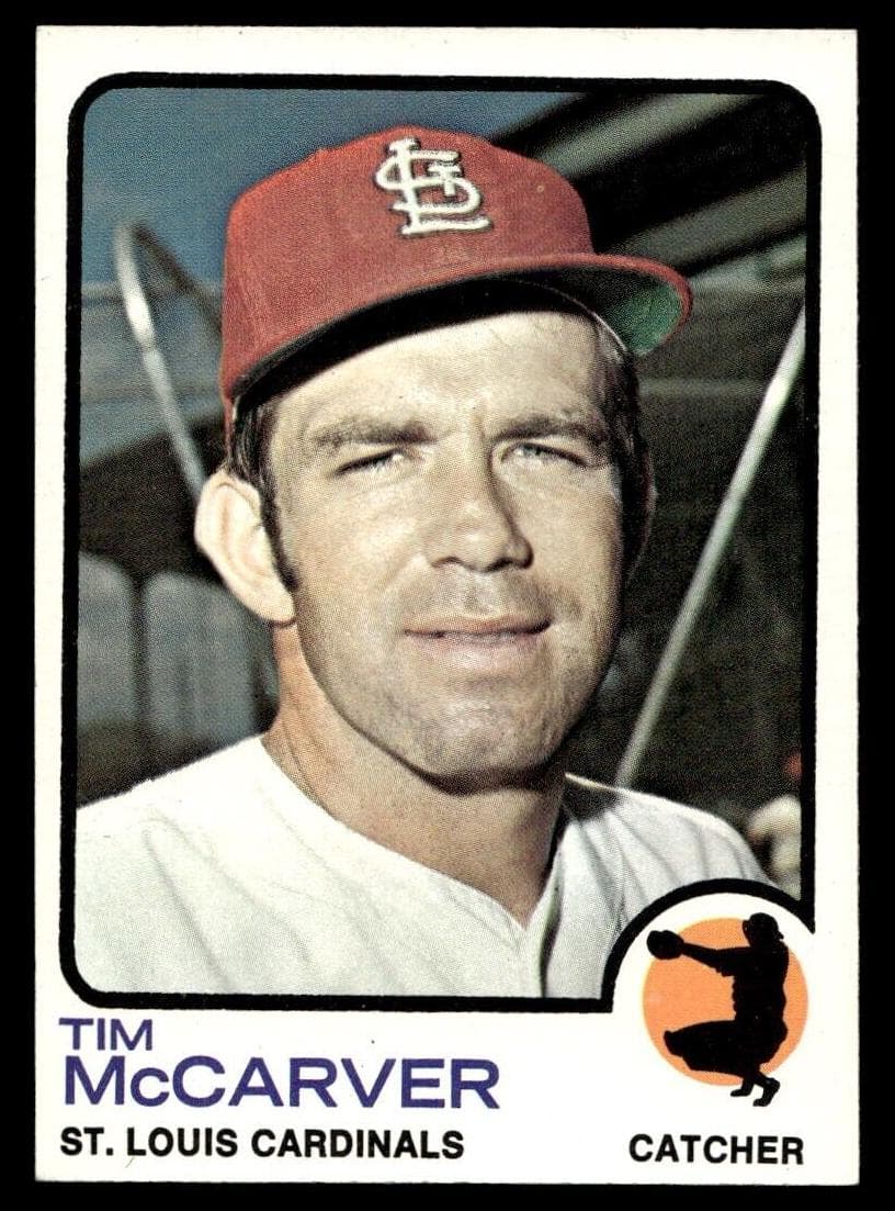 Tim McCarver 1973 topps Topps