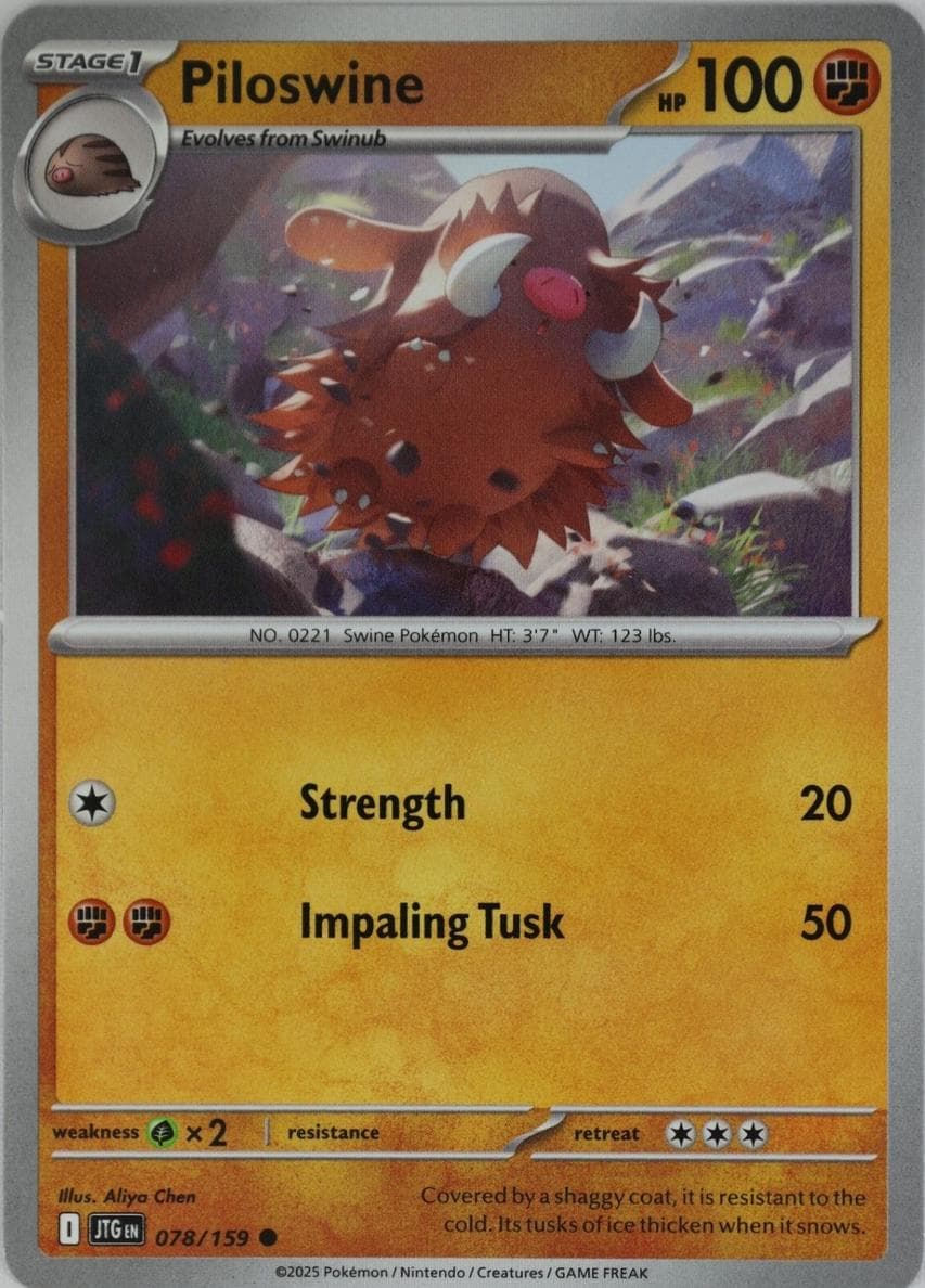 Piloswine #78