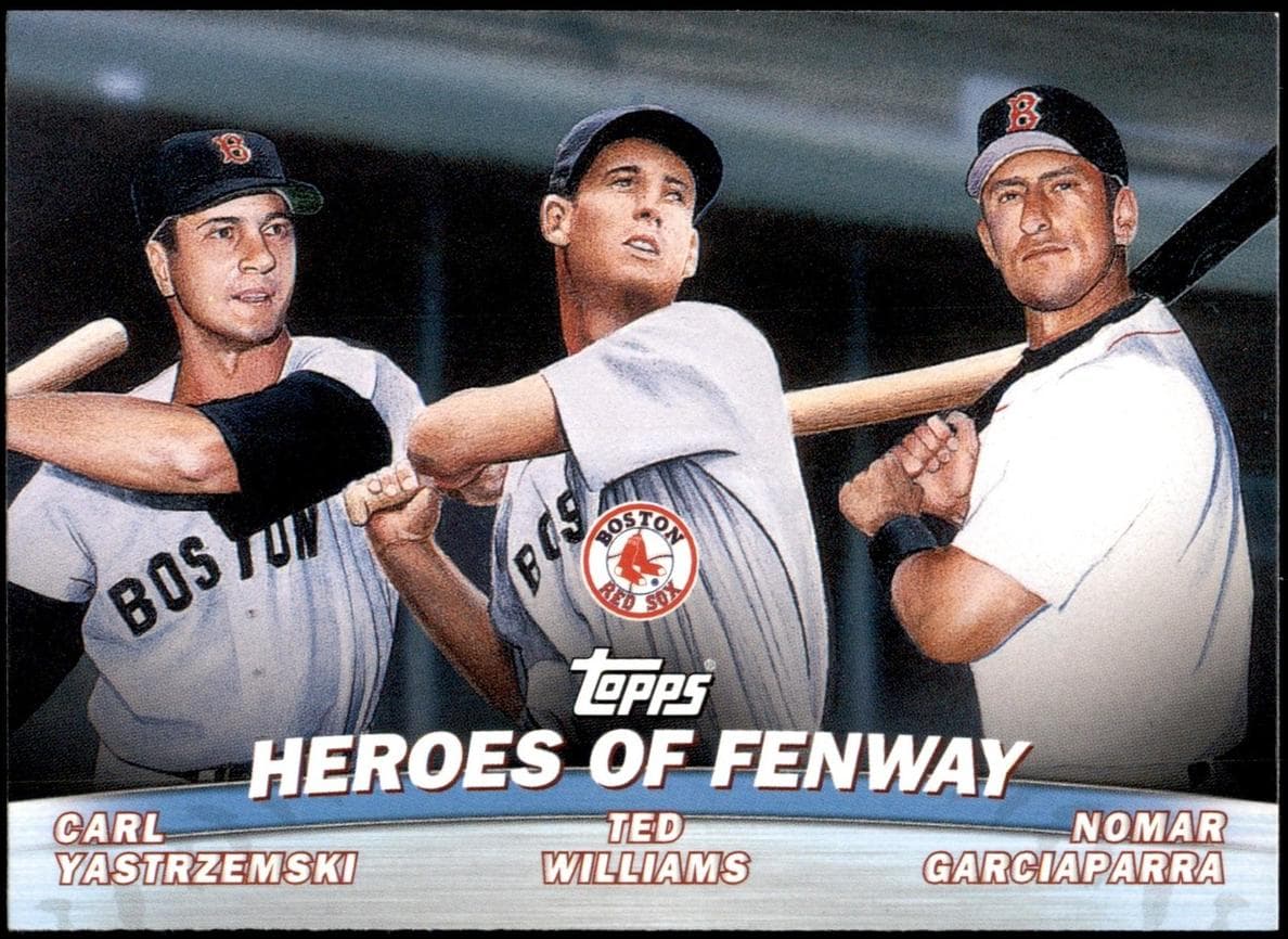 Heroes of Fenway (Carl Yastrzemski / Ted Williams / Nomar Garciaparra) #TC13