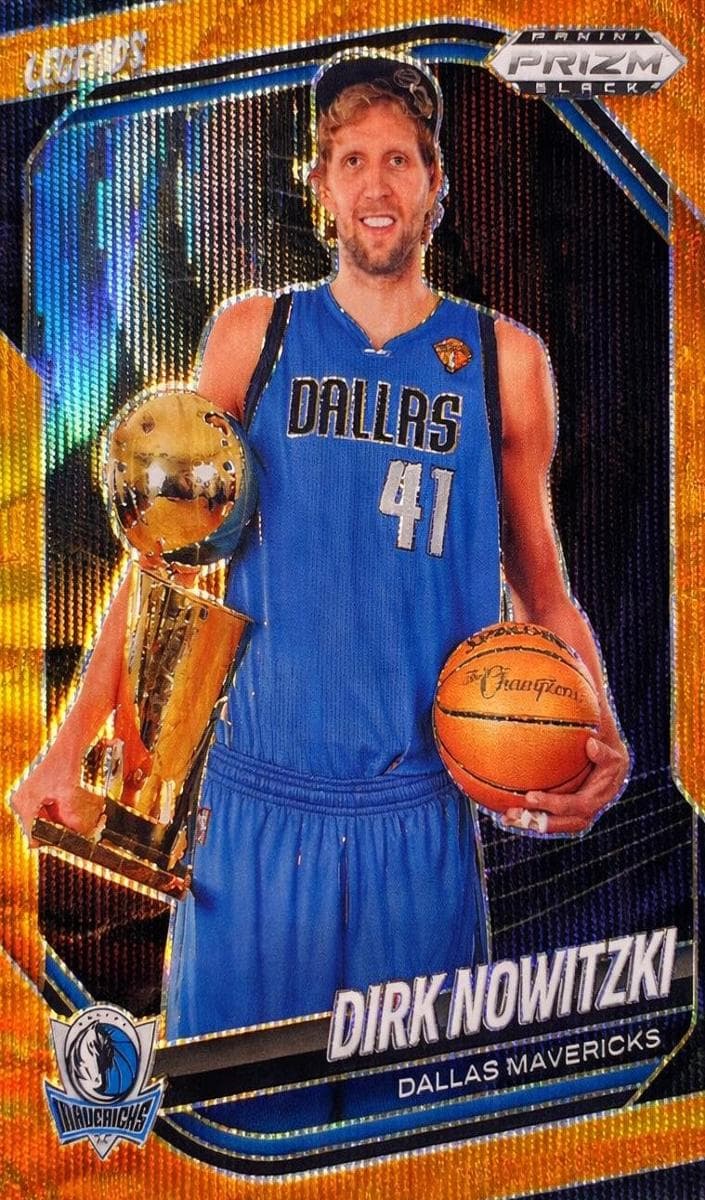 Dirk Nowitzki 2024 panini Panini Prizm Black