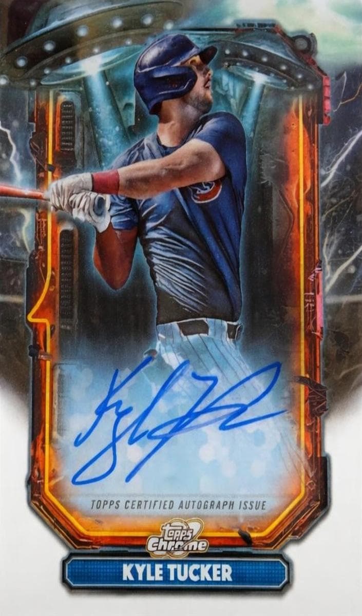 Kyle Tucker 2025 topps Topps Cosmic Chrome