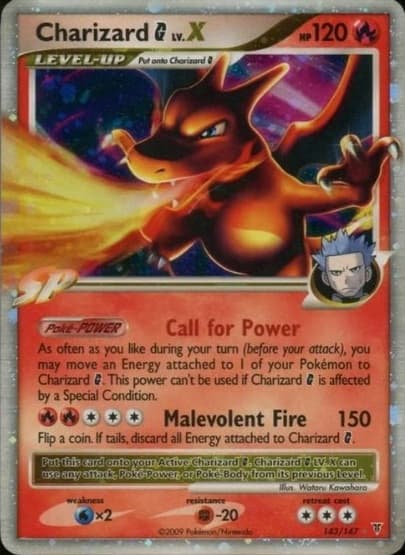 Charizard G LV.X #143