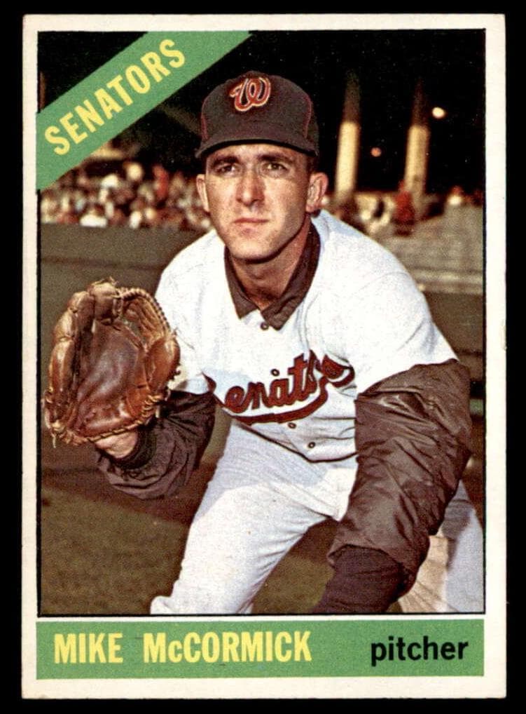Mike McCormick 1966 topps Topps Venezuelan