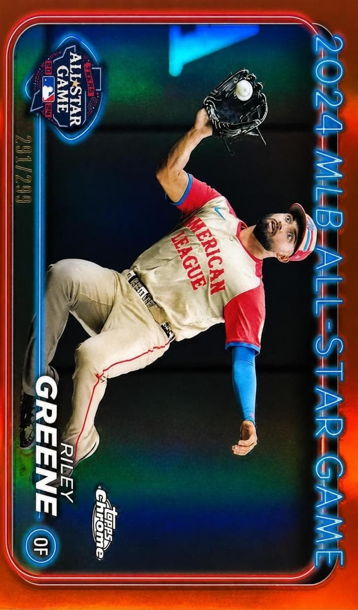 Riley Greene 2024 topps Topps Chrome Update