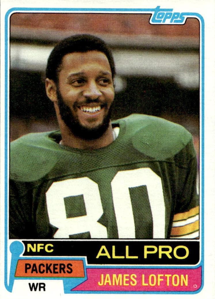 James Lofton 1981 topps Topps