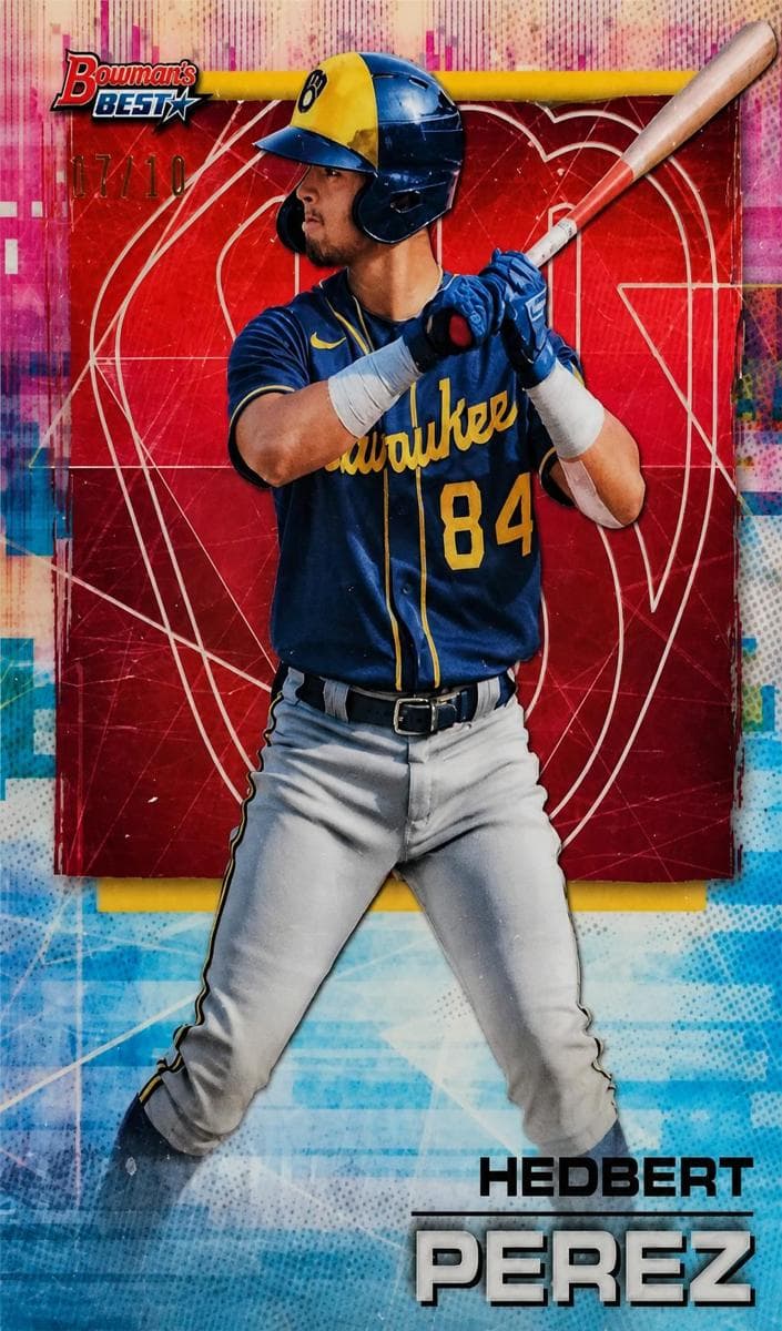 Hedbert Perez 2021 bowman Bowman's Best