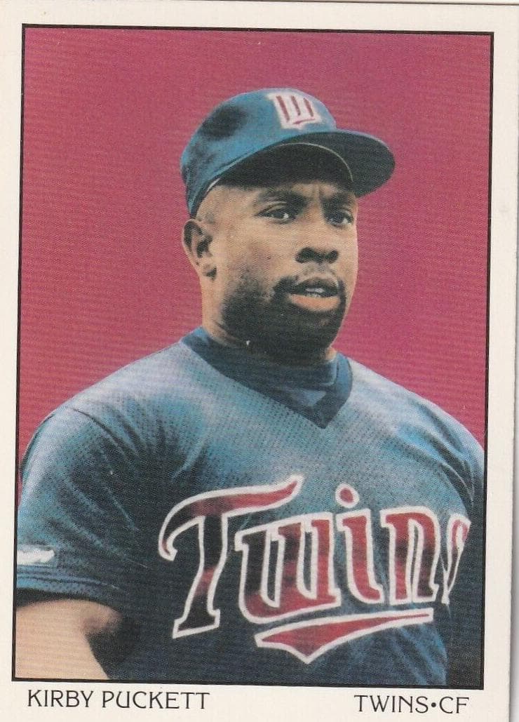 Kirby Puckett 1990 panini