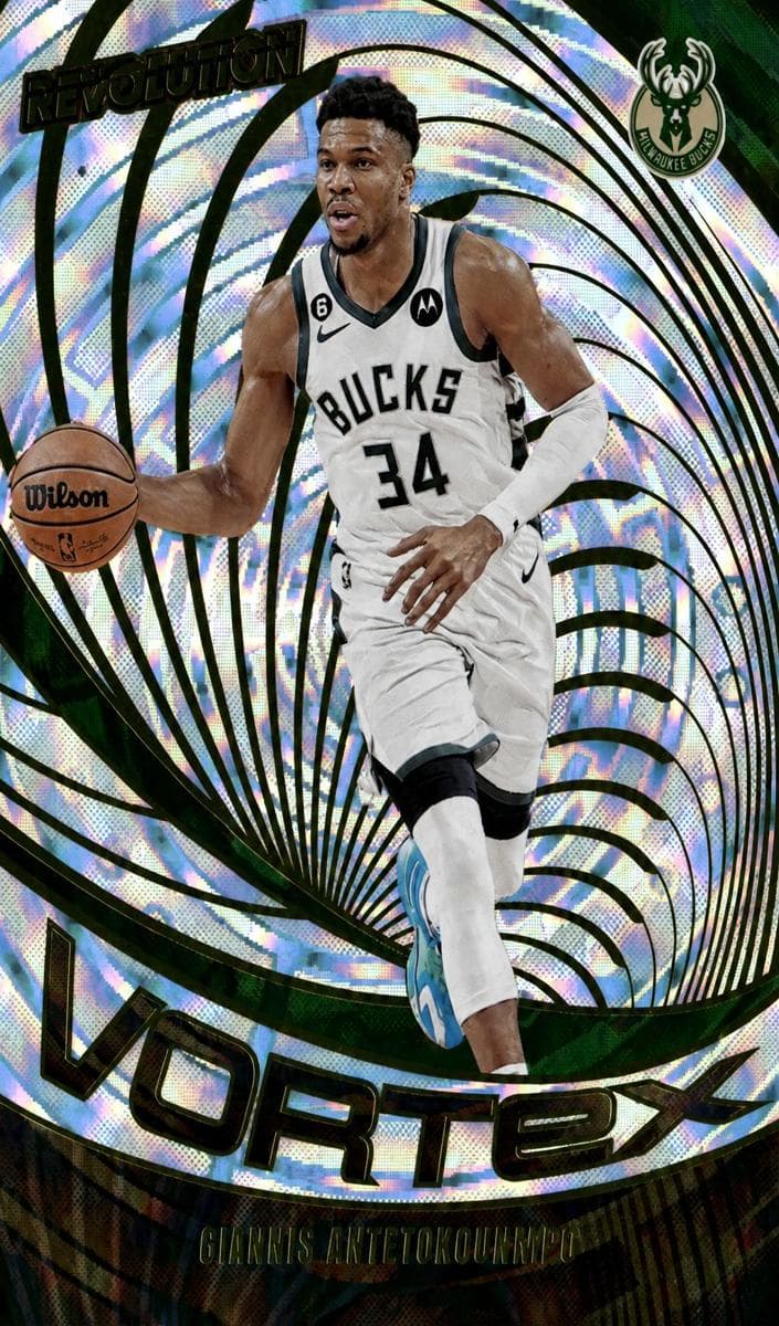 Giannis Antetokounmpo 2023 panini Panini Revolution