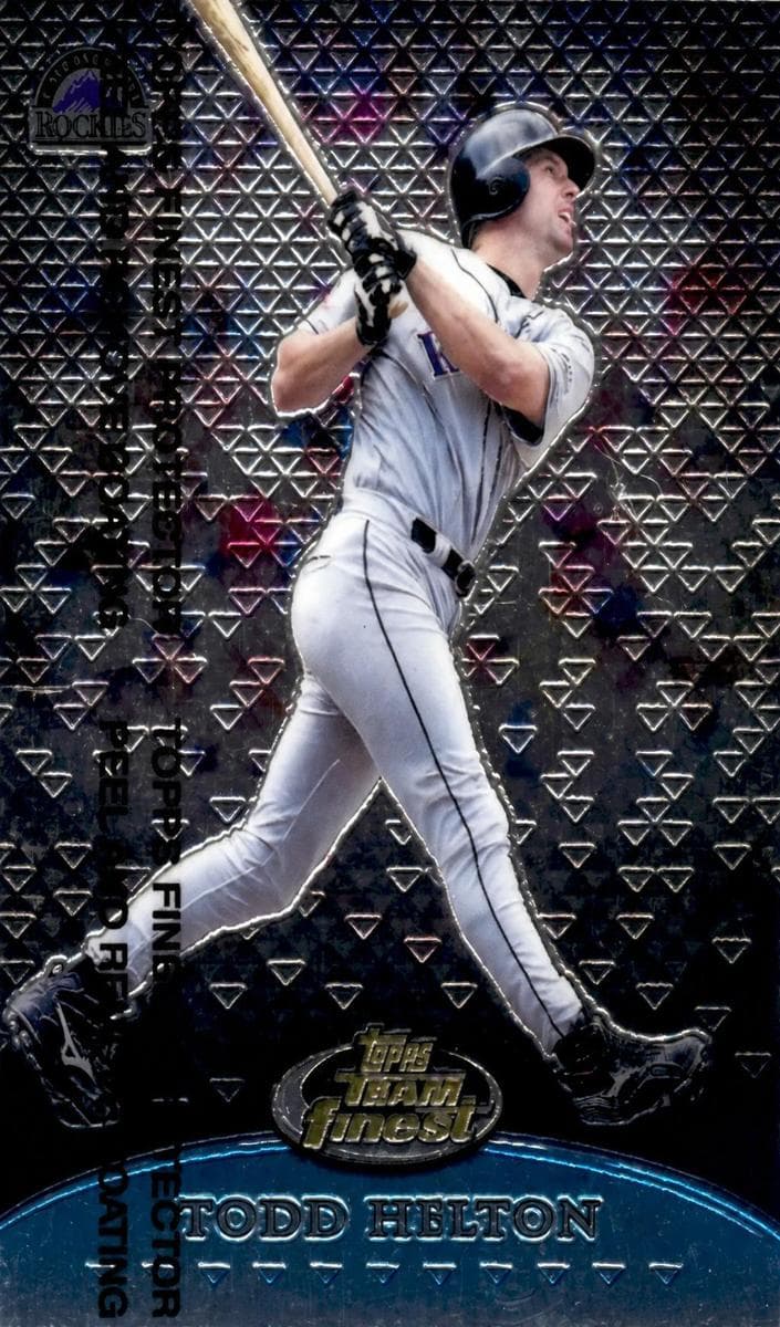 Todd Helton 1999 unknown Finest