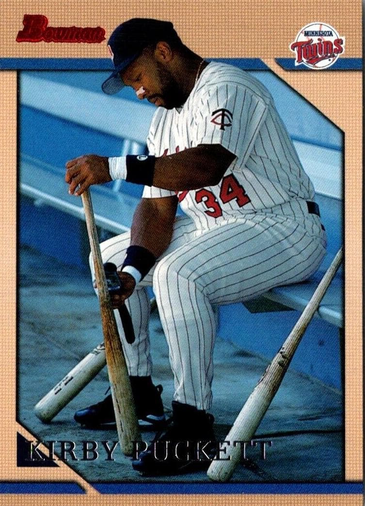Kirby Puckett 1996 bowman Bowman