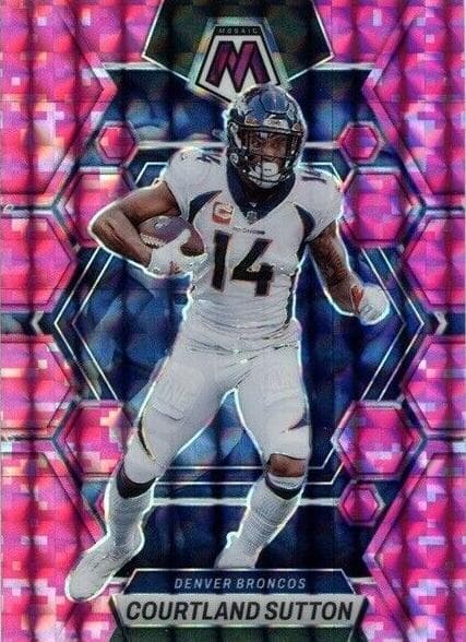 Courtland Sutton 2023 panini Panini Mosaic