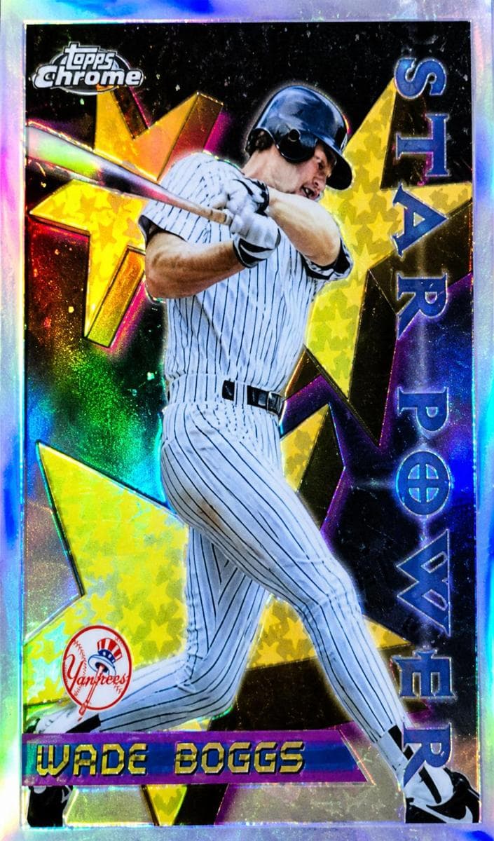 Wade Boggs 1996 topps Topps Chrome