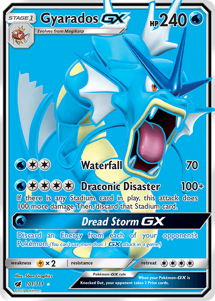 Gyarados GX 2017 Pokemon