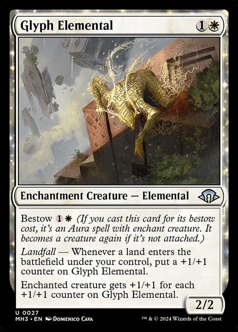 Glyph Elemental 2024 Magic: The Gathering Modern Horizons 3