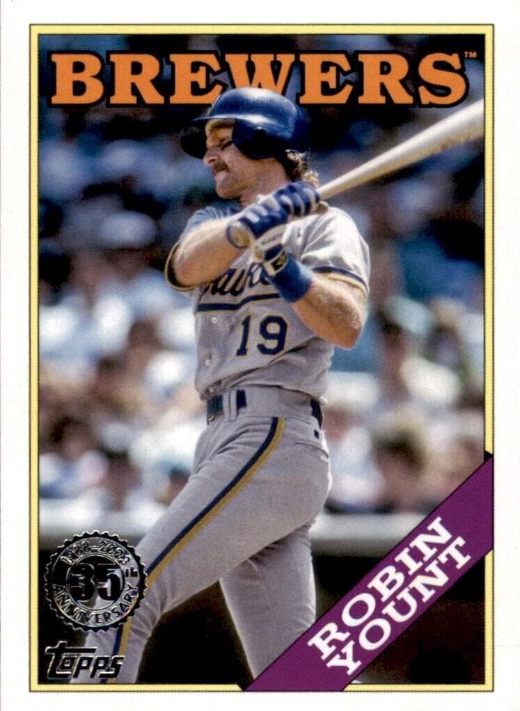 Robin Yount 2023 topps Topps