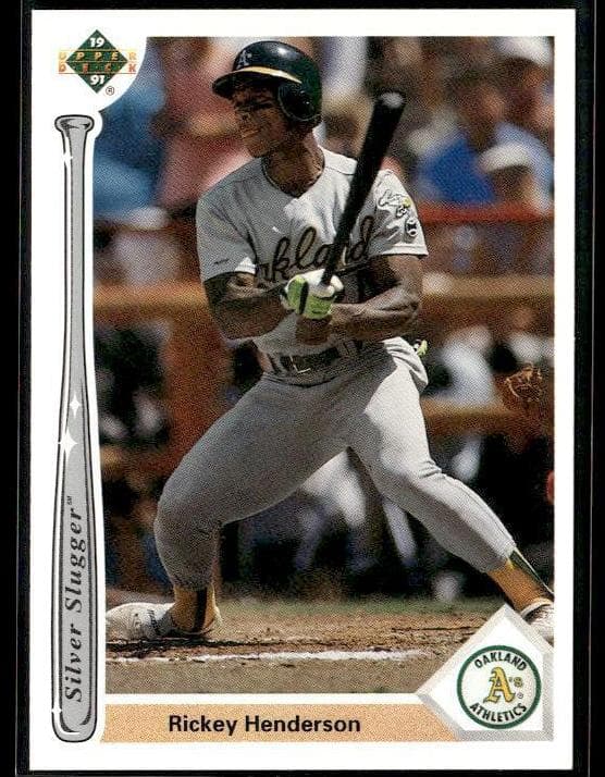 Rickey Henderson 1991 upper-deck Upper Deck